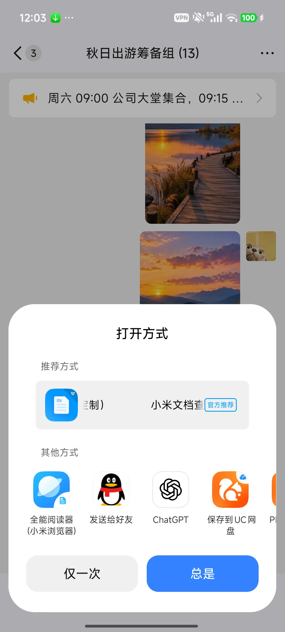 系统选择 PDF 打开方式