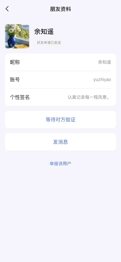 申请提交后等待验证