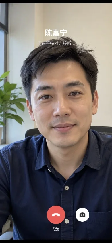 H5 拨出等待状态